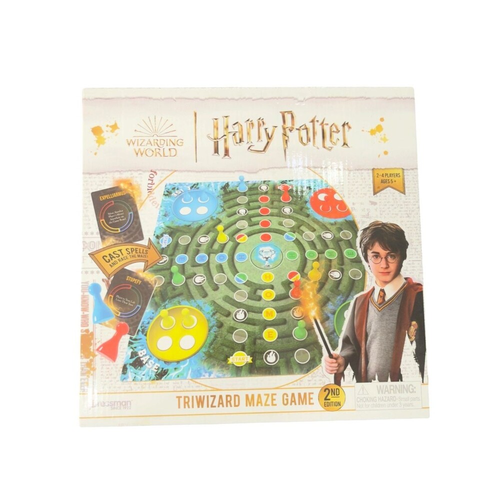 Wizarding World of Harry Potter Triwizard Maze Board Game 2nd Edition. NEW.